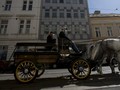 FOTO: 'Delman' di Austria Antar Makanan untuk Lansia