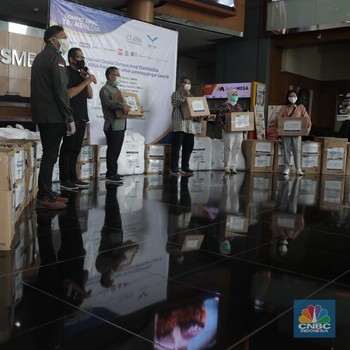 Lawan Covid-19, Transmedia & CT Arsa Kembali Salurkan Donasi