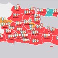 Update Peta Corona Jatim: 474 Orang Positif, 14.931 ODP