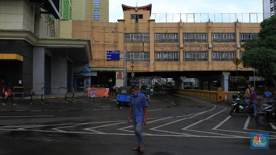 Perumda Pasar Jaya resmi memperpanjang penutupan Pasar Tanah Abang.
