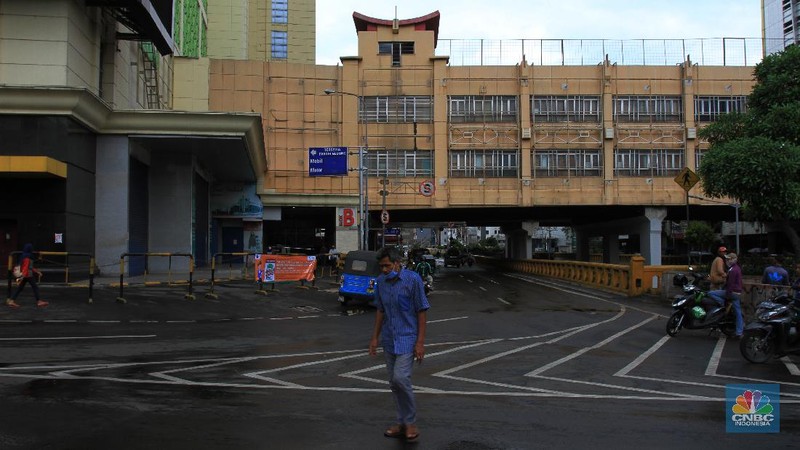Perumda Pasar Jaya resmi memperpanjang penutupan Pasar Tanah Abang.