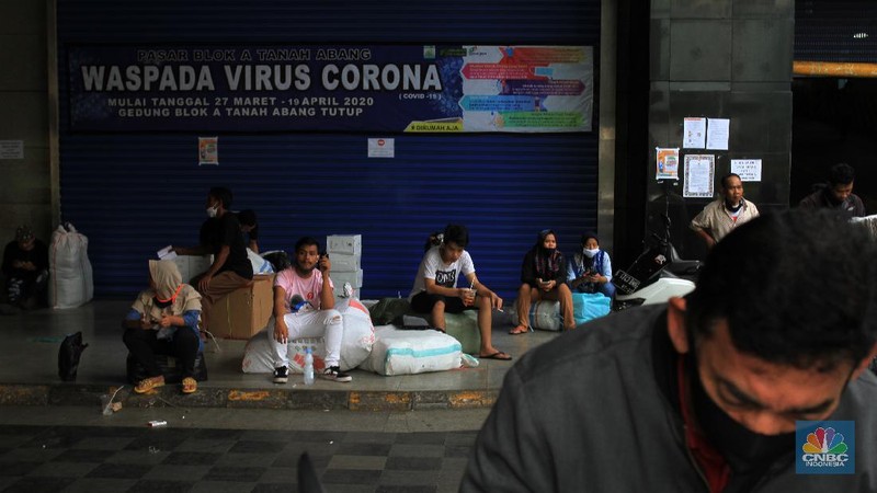Perumda Pasar Jaya resmi memperpanjang penutupan Pasar Tanah Abang.
