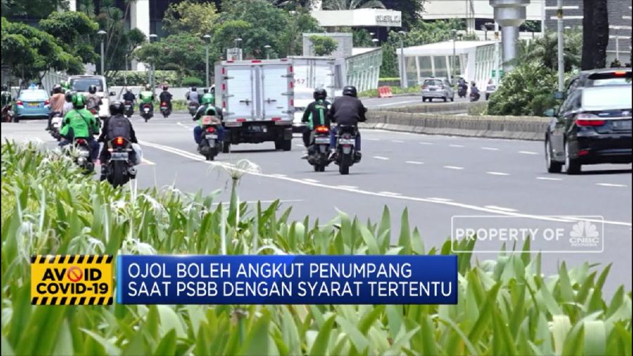 Ini Syarat Ojol Bawa Penumpang saat PSBB (CNBC Indonesia TV)