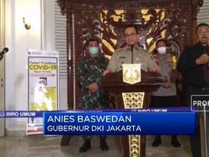 Ini Ancaman Anies untuk Kantor yang Beroperasi Selama PSBB