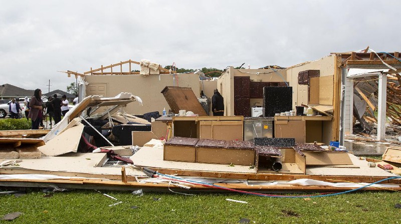 Sedikitnya enam orang tewas akibat amukan tornado di negara bagian Mississippi