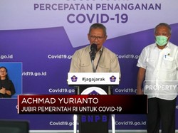 13 April, Jumlah Kasus Positif Corona di RI Mencapai 4.557