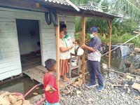 Pertamina Salurkan Bantuan Paket Sembako Siaga Pangan Corona