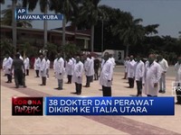 Kuba Kembali Kirim Tim Medisnya Bantu Italia