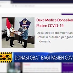 Perusahaan Farmasi Ini Donasikan Obat untuk Pasien Corona