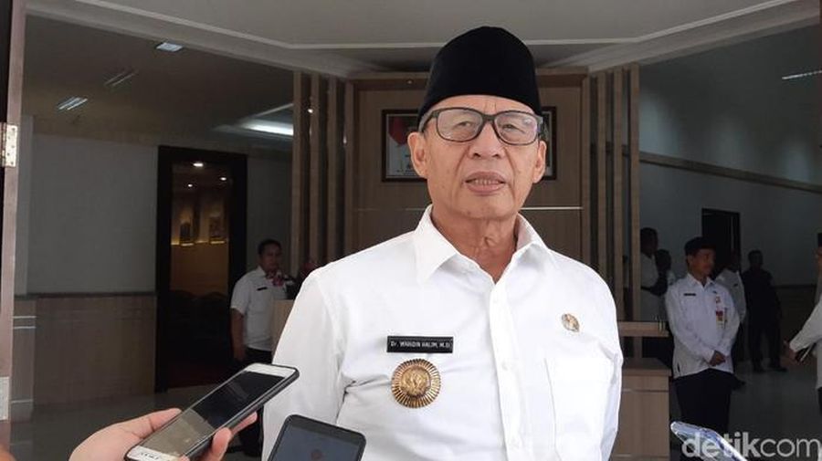 Gubernur Banten Wahidin Hallim (detikcom/Bahtiar Rifa'i)