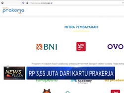 Penerima Kartu Pra Kerja akan Terima Rp 3,55 Juta per Bulan