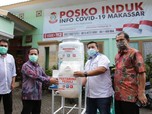 Cegah Corona, Pertamina Serahkan Wastafel Ke Pemkot Makassar