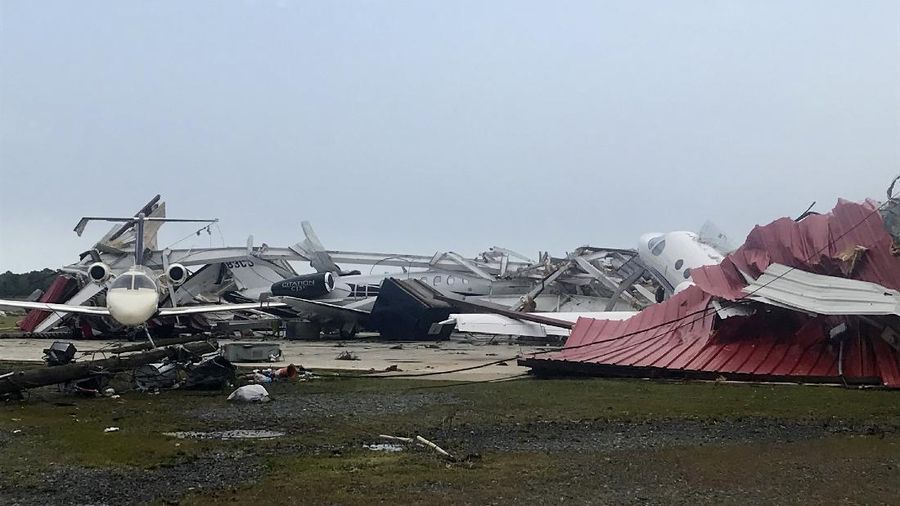 Sedikitnya enam orang tewas akibat amukan tornado di negara bagian Mississippi