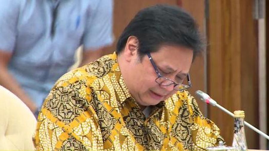 Menko Perekonomian Airlangga Hartarto (Tv Parlemen)