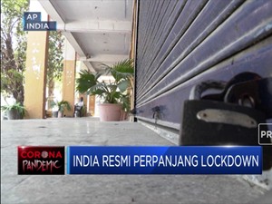 India Resmi Perpanjang Lockdown