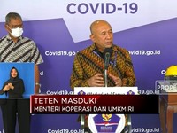 Hadapi Pandemi, KemenkopUKM Berdayakan UMKM Alat Kesehatan