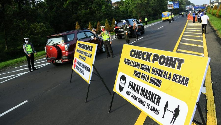 Penerapan PSBB di Bogor (Pemprov Jabar)