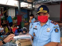 Top! Warga Binaan Lapas Dumai Produksi Face Shield & Masker
