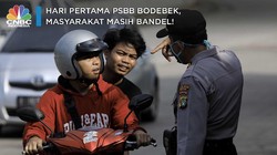 Hari Pertama PSBB Bodebek, Masyarakat Masih Bandel!