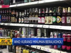 WHO: Minuman Beralkohol Tingkatkan Risiko Penularan Corona