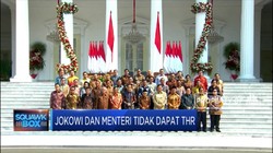 Sah! Jokowi dan Para Menteri Tak Dapat THR