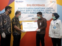 BNI Berikan Bantuan Insentif & APD untuk Tenaga Medis