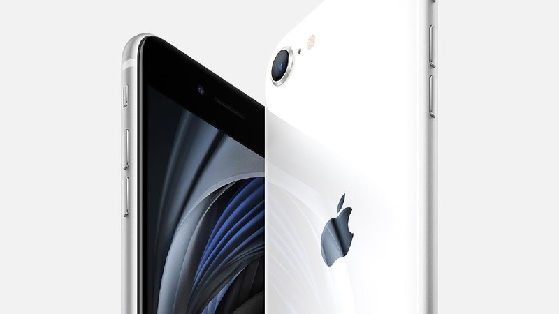 This photo provided by Apple shows second-generation iPhone SE.  Apple announced Wednesday, April 15 2020, is releasing the new iPhone that will be vastly cheaper than the models it rolled out last fall before the coronavirus pandemic had forced people to rethink their spending.  (Apple via AP)
