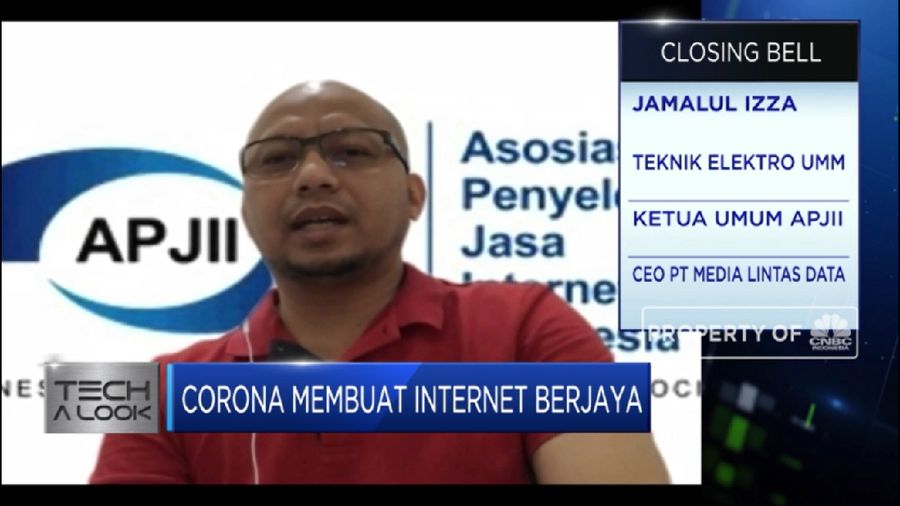 APJII: Dampak Corona, Trafik Penggunaan Internet Ritel Naik Hingga 20% (CNBC Indonesia TV)