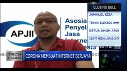 APJII: Efek WFH, Trafik Penggunaan Internet Ritel Naik 20%
