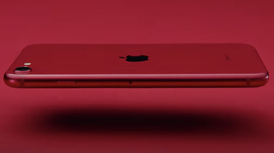 This photo provided by Apple shows second-generation iPhone SE.  Apple announced Wednesday, April 15 2020, is releasing the new iPhone that will be vastly cheaper than the models it rolled out last fall before the coronavirus pandemic had forced people to rethink their spending.  (Apple via AP)