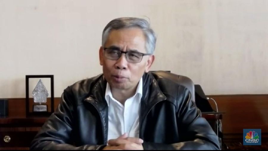 Ketua Dewan Komisioner OJK Wimboh Santoso (Screenshot)