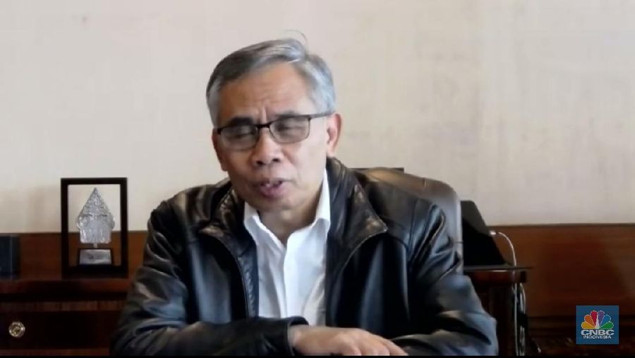 Ketua Dewan Komisioner OJK Wimboh Santoso (Screenshot)