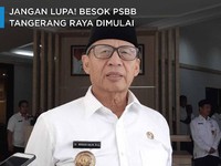 Jangan lupa! Besok PSBB Tangerang Raya Dimulai