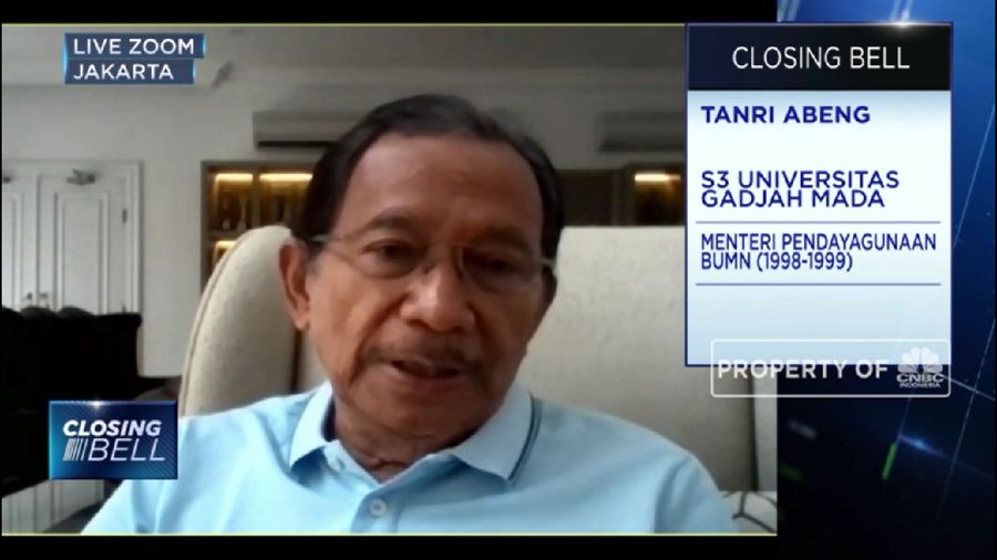 Tanri Abeng: Virus Corona Sebabkan Krisis Multidimensi Bagi Ekonomi RI (CNBC Indonesia TV)