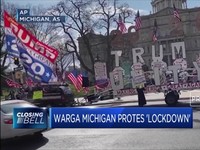 Ribuan Warga Michigan Protes Kebijakan 'Lockdown'