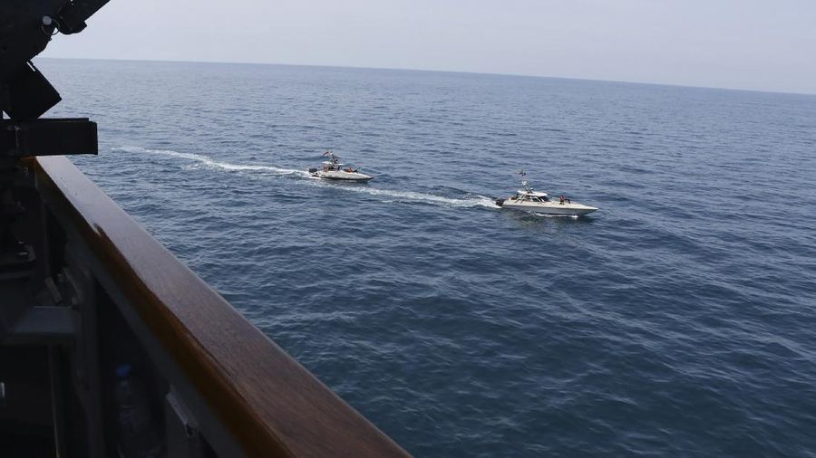 Angkatan Laut Iran Amerika Serikat. (U.S. Navy via AP)
