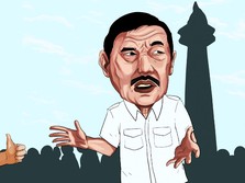Saat Jokowi Kembali Tunjuk Luhut Kawal Penurunan Kasus Corona