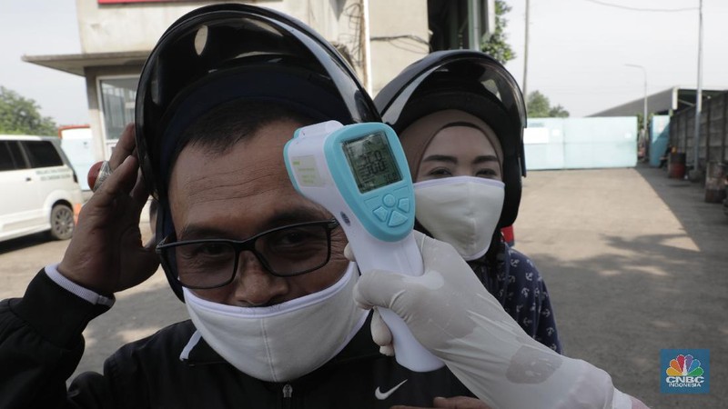 PSBB Tangerang (CNBC Indonesia/Muhammad Sabki)