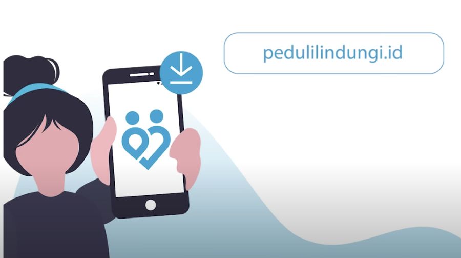 Aplikasi Peduli Lindungi (ScreenShot Official PeduliLindungi via Youtube)