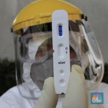 Mengintip Sopir Angkutan Umum Ikuti Rapid Test Covid-19