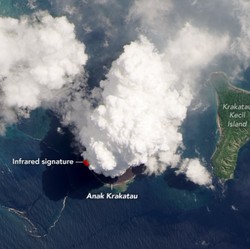 BMKG Sebut Potensi Tsunami Akibat Erupsi Gunung Anak Krakatau