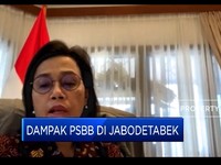 Ini Kata Menkeu Soal Dampak Ekonomi PSBB di Jabodetabek