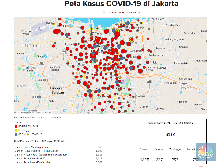 Corona Jakarta 28 April: 3950 Positif, 279 Tewas, 341 Sembuh