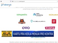 Kartu Pra Kerja Menuai Pro & Kontra