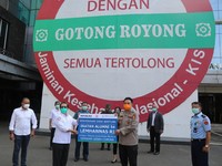 Alumni Lemhannas Angkatan 54 Berdonasi Lewat GEBAH Corona