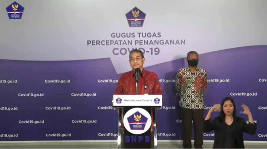 Kepala Lembaga Biologi Molekuler (LBM) Eijkman, Prof. dr. Amin Soebandrio (Youtube BNPB Indonesia)
