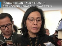 Bunga Cicilan Bank & Leasing Ditanggung Negara, Ini Syaratnya