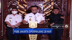 Anies Perpanjang PSBB 28 Hari, Pelanggar Kena Sanksi