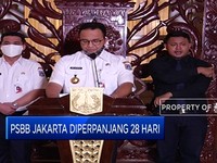 Anies Perpanjang PSBB 28 Hari, Pelanggar Kena Sanksi