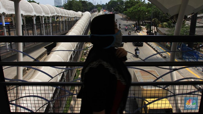 Ilustrasi PSBB. (CNBC Indonesia/Tri Susilo)
